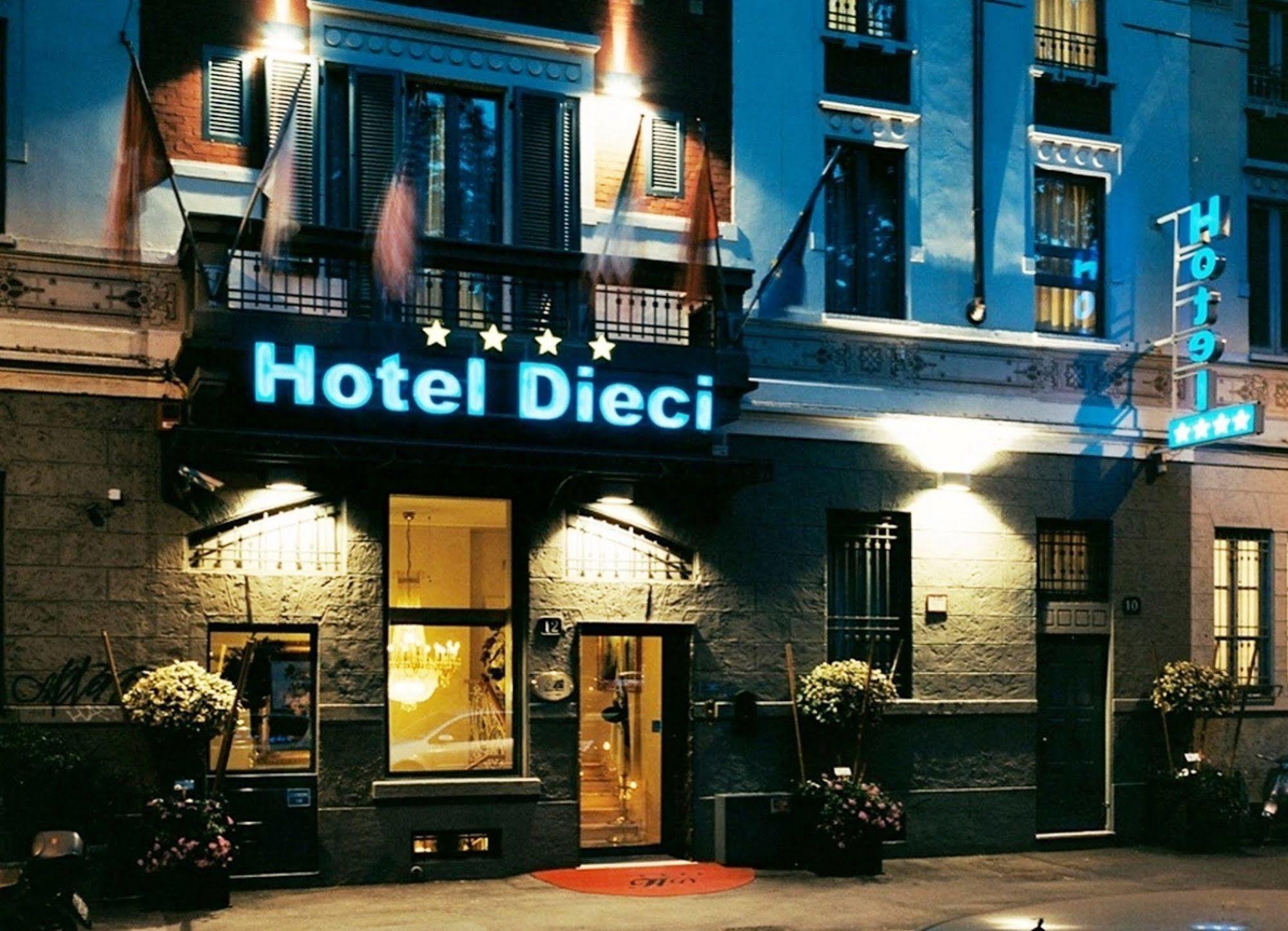 Boutique Hotel Dieci Milan Exterior photo