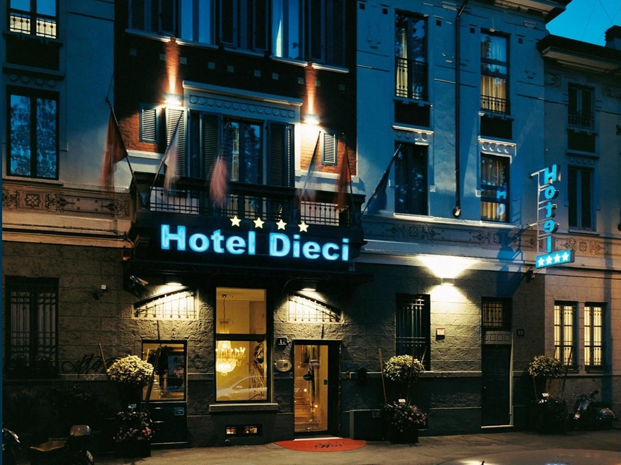 Boutique Hotel Dieci Milan Exterior photo